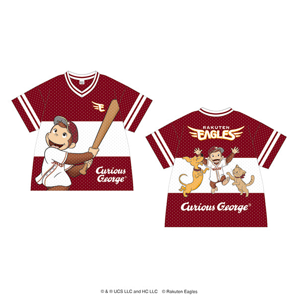 東北楽天ゴールデンイーグルス ベースボールシャツ (kids) / おさるのジョージ / 2026