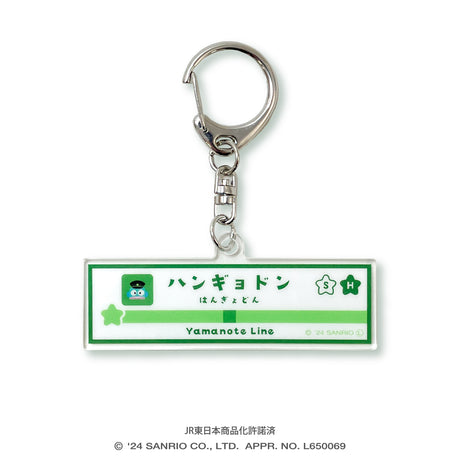 第1弾*アクリルキーホルダー(駅名標)