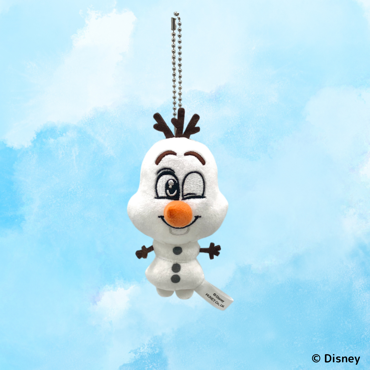 ディズニーフローズンアートコレクションBY中川翔子/マスコットキーホルダー(オラフ)