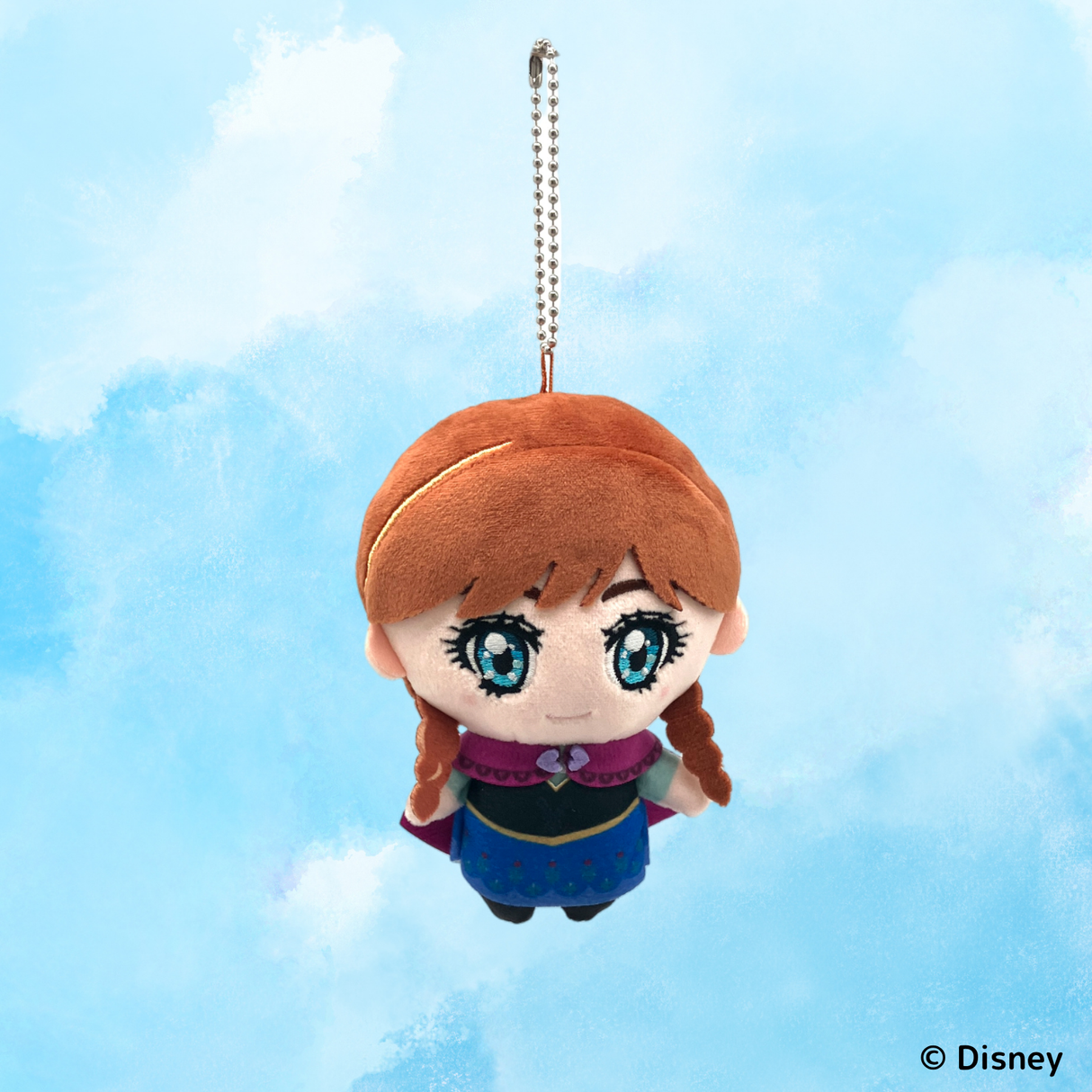 ディズニーフローズンアートコレクションBY中川翔子/マスコットキーホルダー(アナ)