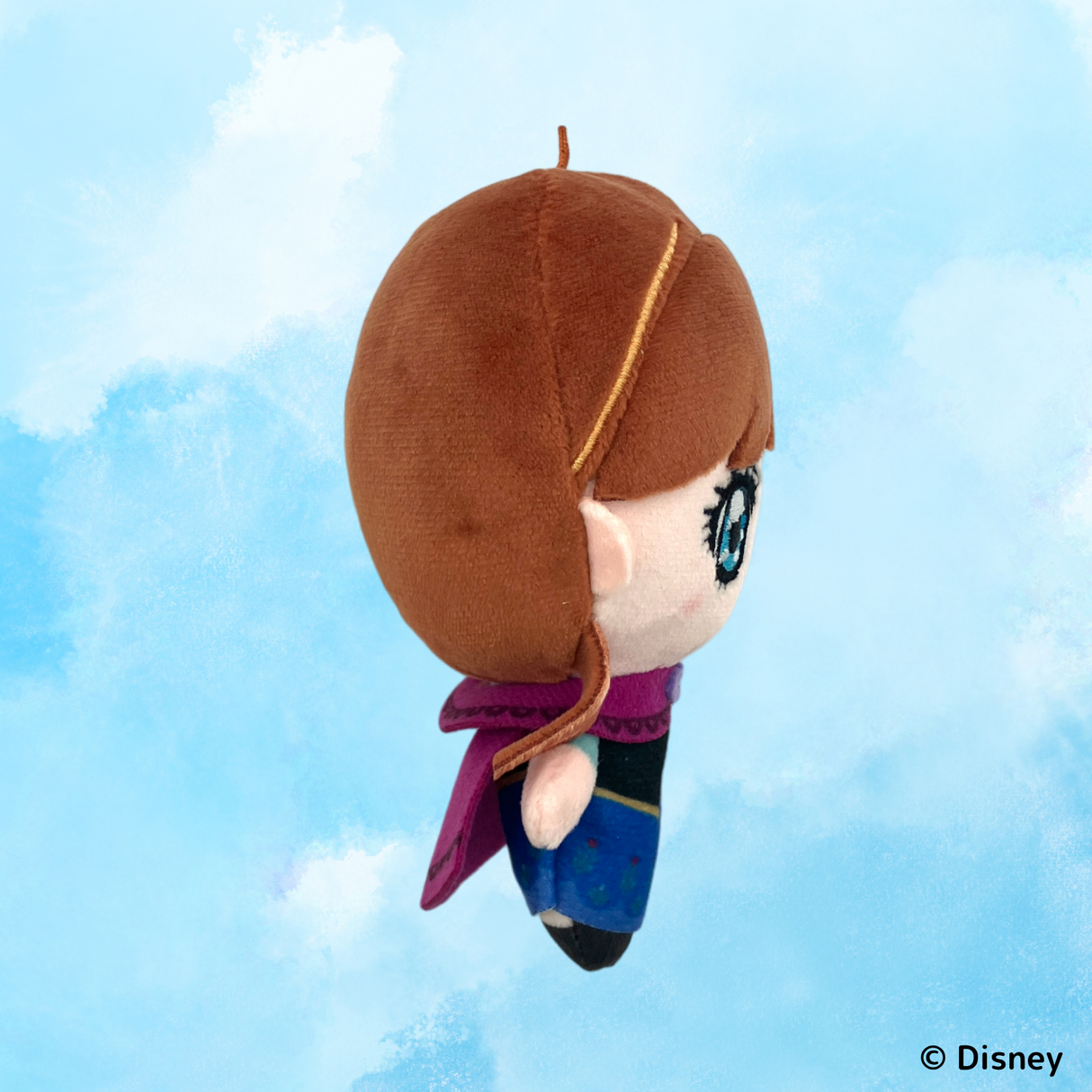 ディズニーフローズンアートコレクションBY中川翔子/マスコットキーホルダー(アナ)