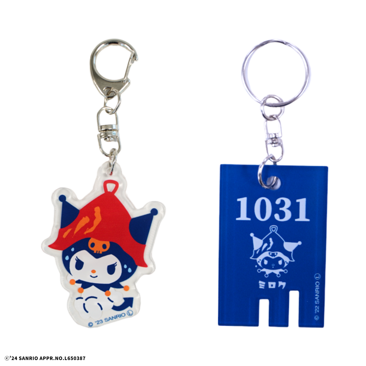 【選べるセット】サンリオキャラクターズ アクリルキーホルダー&銭湯風キーホルダー(ギフティ)