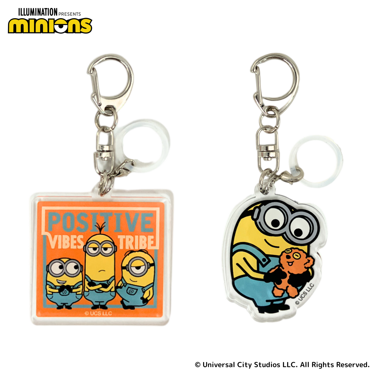 USJ 15周年 ミニオン ミニオンズ キーホルダー ストラップ ミニオン キーホルダー (USJ】ペアキーホルダー&ペアストラップ