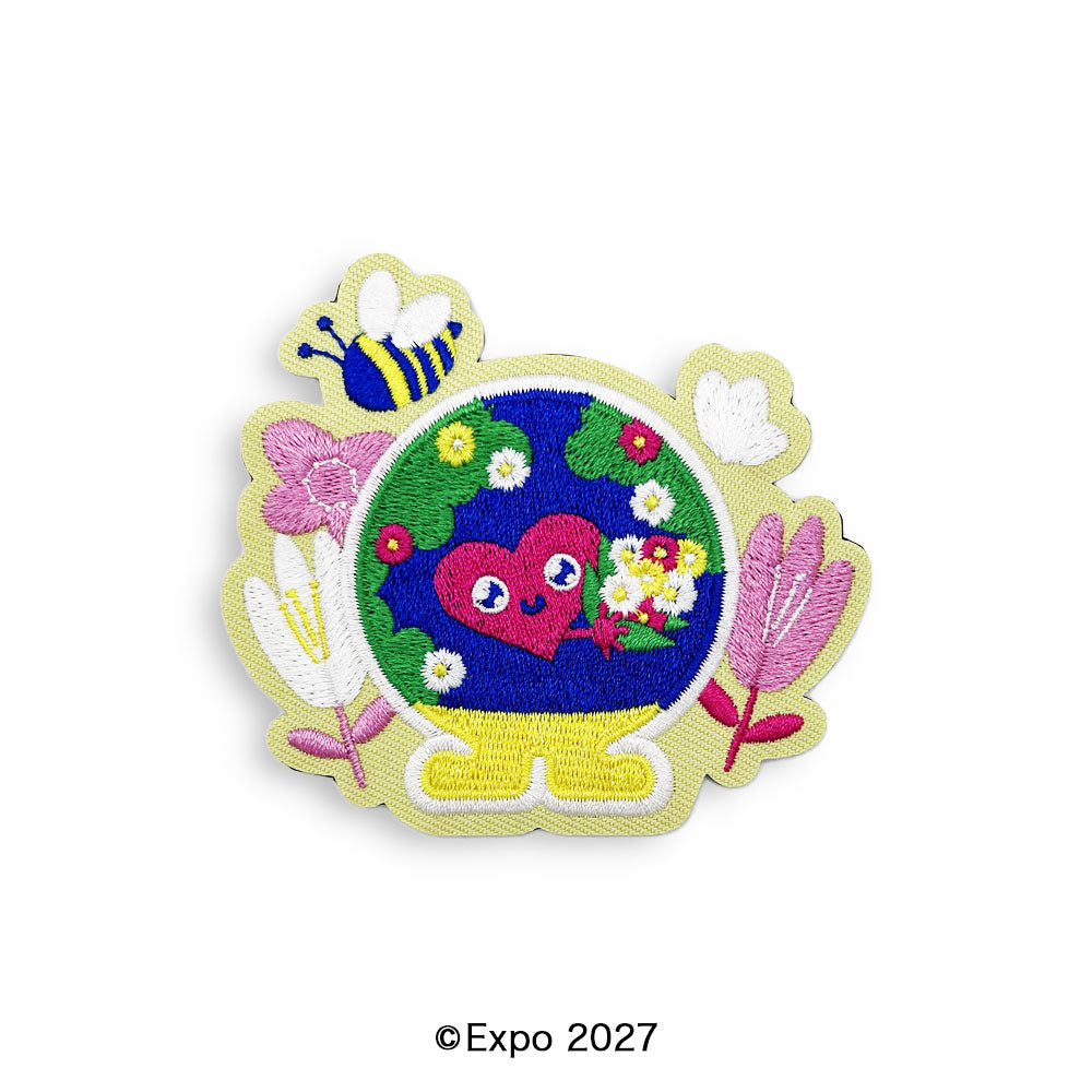 刺繍マグネット(ハナ)