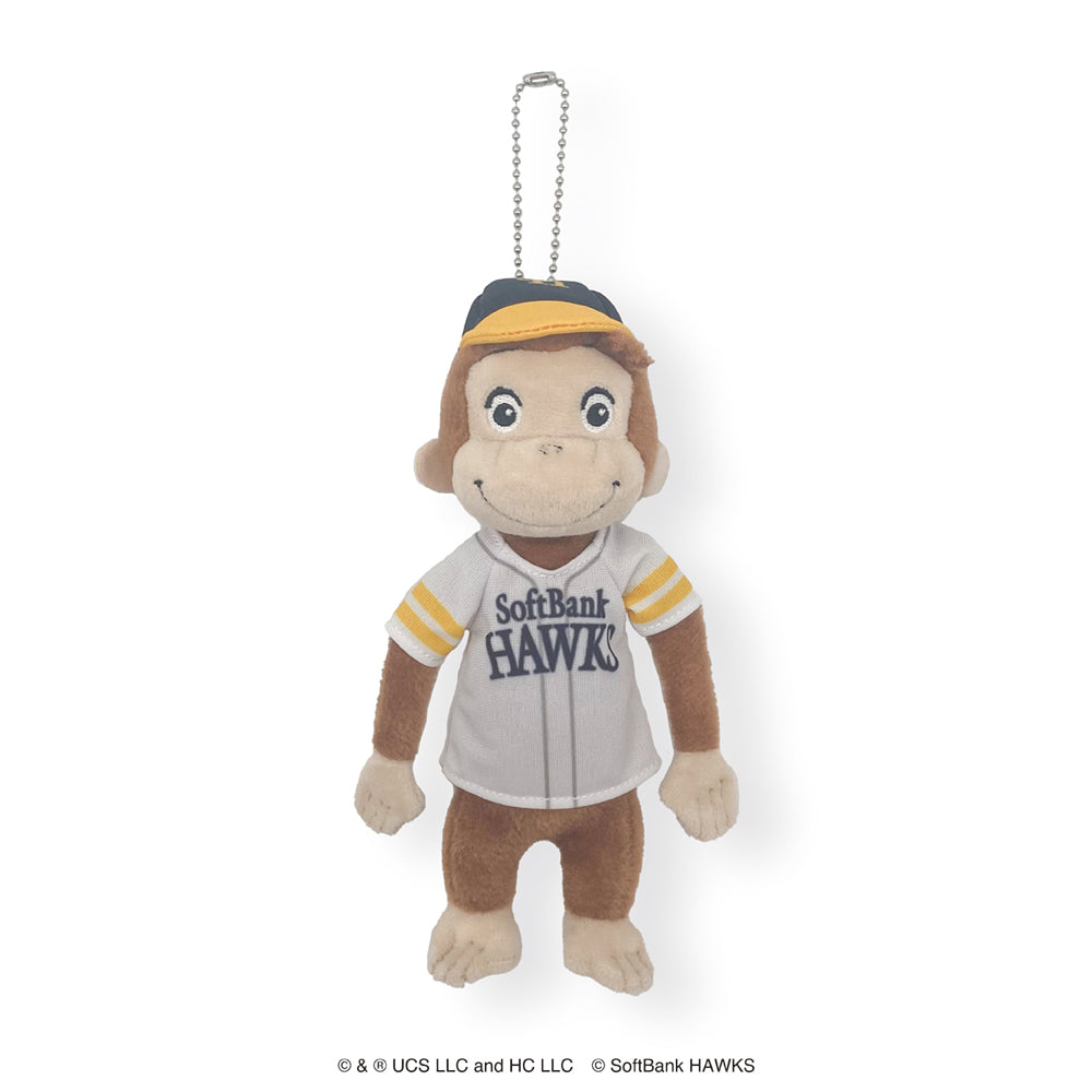 福岡ソフトバンクホークス ボールチェーン付きぬいぐるみ / おさるの