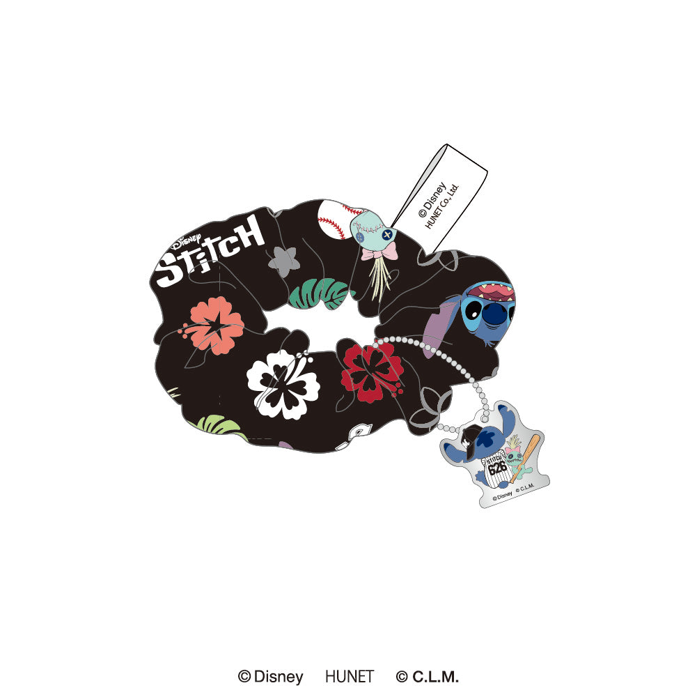 千葉ロッテマリーンズ  チャーム付きシュシュ / スティッチ / 2026