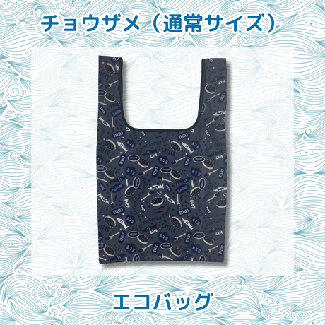 おさかなポーチ＆エコバッグ　チョウザメ