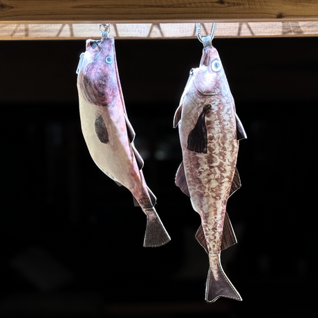 おさかなポーチ＆エコバッグ　たら