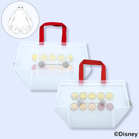 メッシュトートバッグ（ベイマックス/オラフ）ディズニー - ME TIME