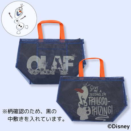 メッシュトートバッグ（ベイマックス/オラフ）ディズニー - ME TIME