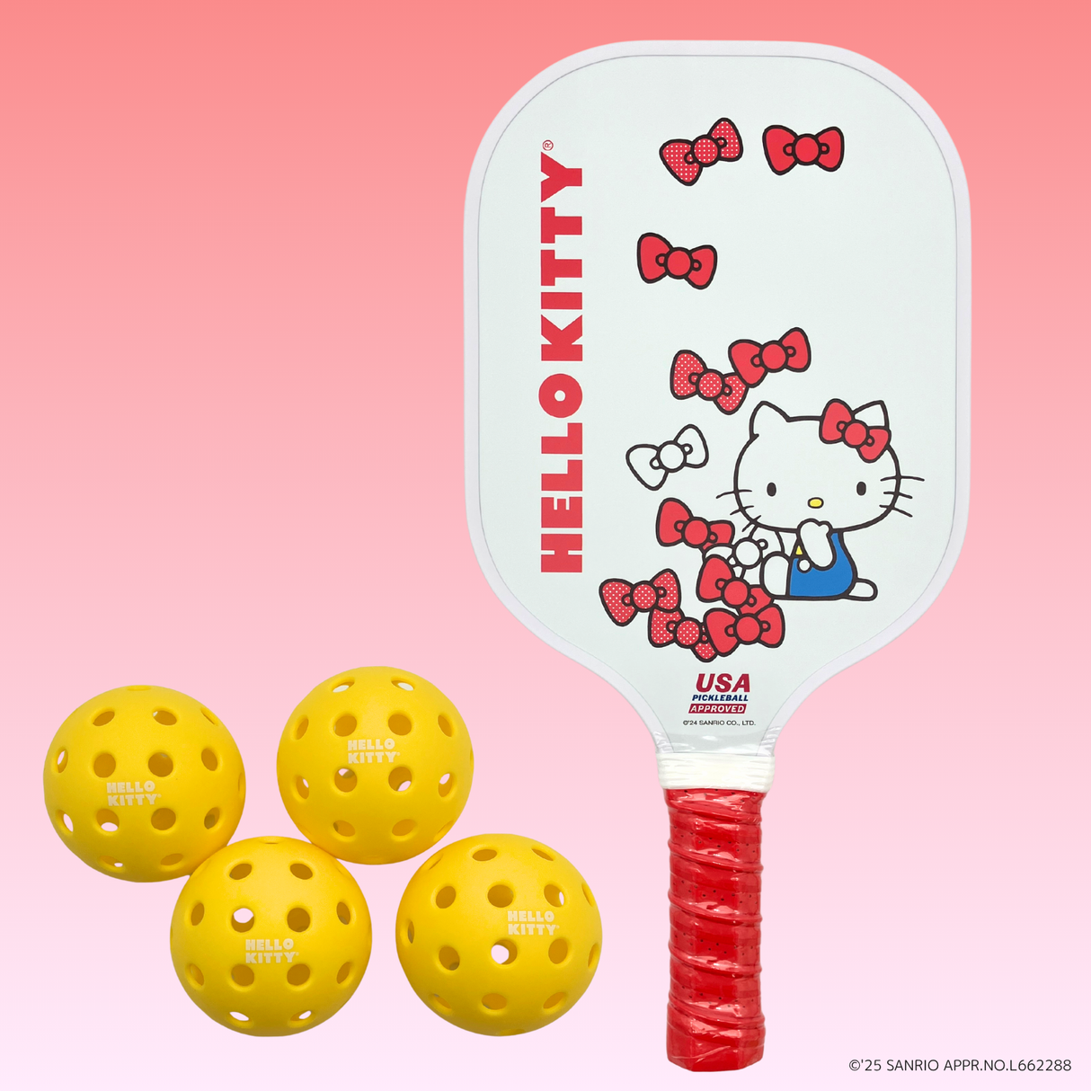 ハローキティ　ピックルボールセット