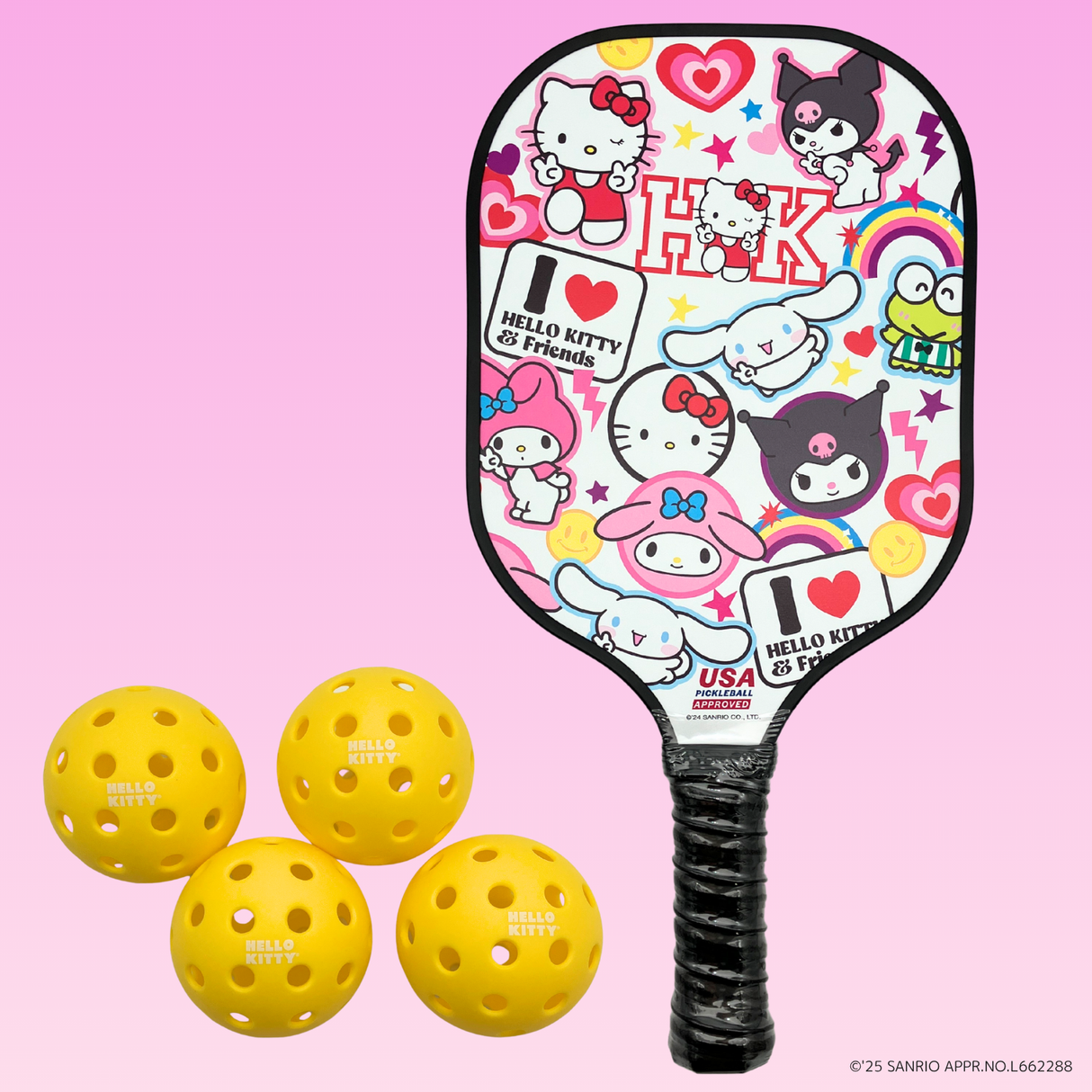 サンリオキャラクターズ　ピックルボールセット